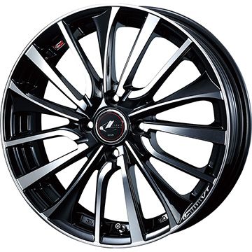 【新品国産4穴100車】 夏タイヤ ホイール４本セット 195/65R15 ダンロップ エナセーブ EC204 ウェッズ レオニス VT 15インチ :fuji 11881 132662 25588 25588:フジ スペシャルセレクション