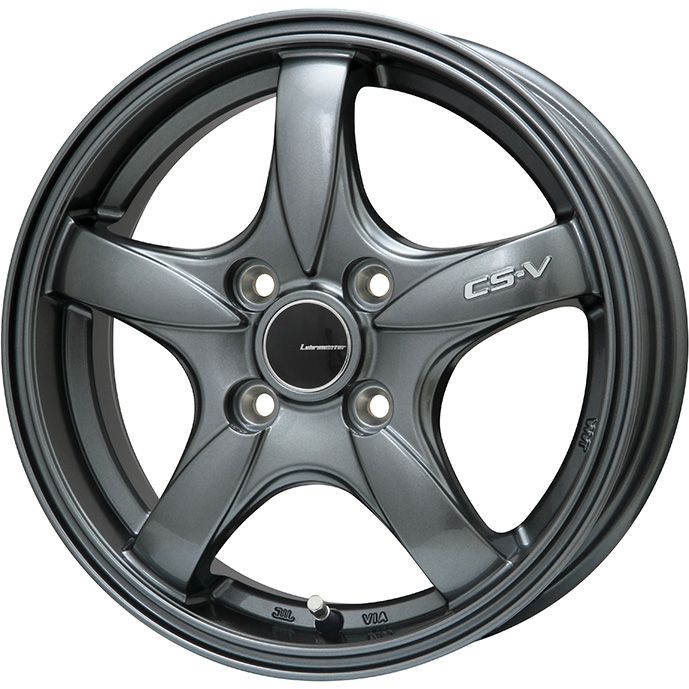 【新品 軽自動車】ハスラー スタッドレスタイヤ ホイール4本セット 165/65R14 ブリヂストン ブリザック WZ-1 レアマイスター CS-V 4.5J 14インチ