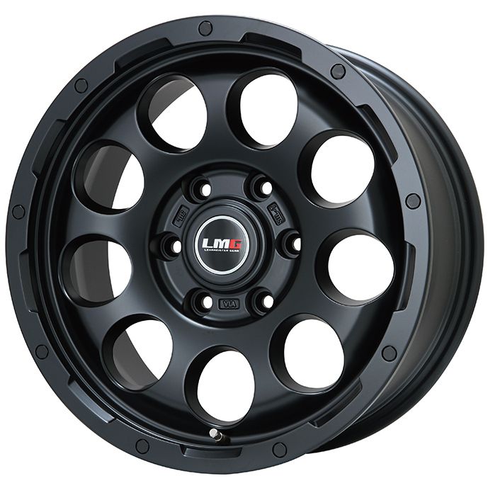 【新品】ランクル300/ランクル250 スタッドレスタイヤ ホイール4本セット 265/65R18 アイスX SUV BSW ブラックサイドウォール(限定) LMG CS-9 8.5J 18インチ