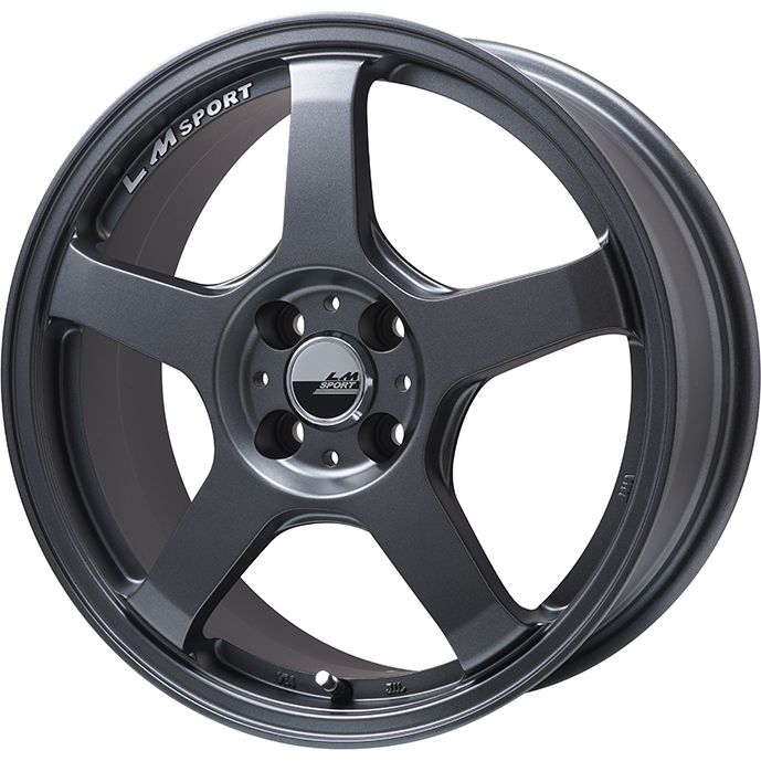 LE MANS 【新品国産4穴100車】 夏タイヤ ホイール4本セット 195