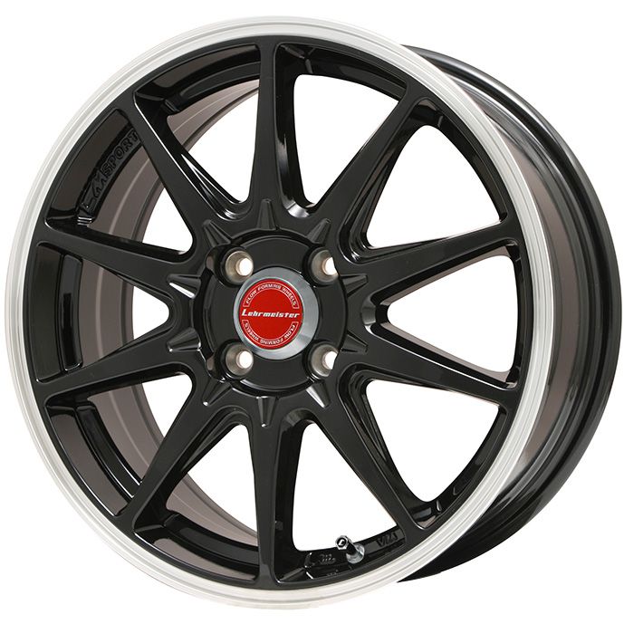 【新品国産4穴100車】 夏タイヤ ホイール４本セット 185/55R15 ミレバー ハーモニック MP270(限定) レアマイスター LMスポーツRS10 15インチ :fuji 1846 94535 42978 42978:フジ スペシャルセレクション