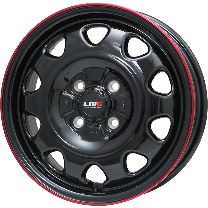 【新品 軽自動車】ソリオ ハスラー オールシーズンタイヤ ホイール４本セット 165/70R14 クムホ マーシャル MH22(限定) レアマイスター LMG OFF STYLE 14インチ :fuji 21721 119773 42228 42228:フジ スペシャルセレクション