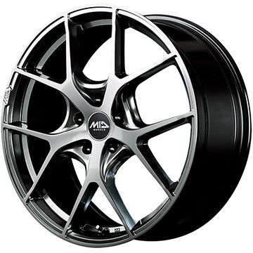 【新品国産車用 5穴114.3車】 夏タイヤ ホイール4本セット 235/40R19 ヨコハマ ブルーアース GT AE51 MID WHEELS MID EXCLUSIVE 025F 19インチ