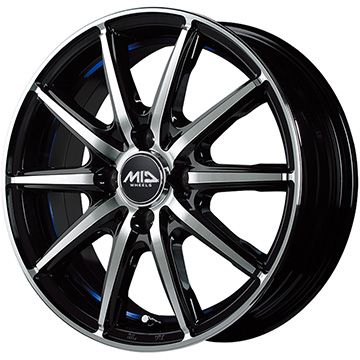 【新品 軽自動車】N-BOX タント スペーシア | 夏タイヤ ホイール4本セット | 155/65R14 | ミレコンフォート MP071 | MID WHEELS SX-2 | 4.5J 14インチ