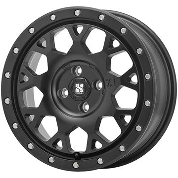 BluEarth 【新品国産車用 4穴100車】 夏タイヤ ホイール4本セット 195 