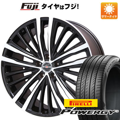 【新品国産5穴114.3車】 夏タイヤ ホイール4本セット 235/55R19 ピレリ パワジー 共豊 シャレン XR 75 モノブロック 19インチ :fuji 1121 82956 41421 41421:フジ スペシャルセレクション