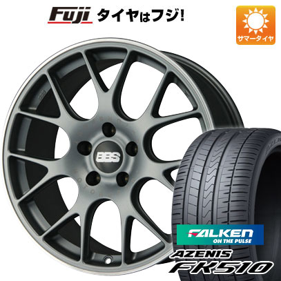 【新品国産車用 5穴114.3車】 夏タイヤ ホイール4本セット 215/35R19 ファルケン アゼニス FK510 BBS GERMANY BBS CH-R サテンチタニウム 19インチ