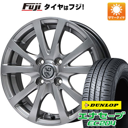 【新品国産4穴100車】 夏タイヤ ホイール4本セット 165/65R14 ダンロップ エナセーブ EC204 ビッグウエイ TRG バーン 14インチ :fuji 10221 93182 25599 25599:フジ スペシャルセレクション