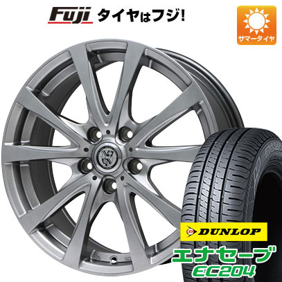 【新品国産5穴114.3車】 夏タイヤ ホイール4本セット 195/55R16 ダンロップ エナセーブ EC204 ビッグウエイ TRG バーン 16インチ :fuji 11361 61753 25565 25565:フジ スペシャルセレクション