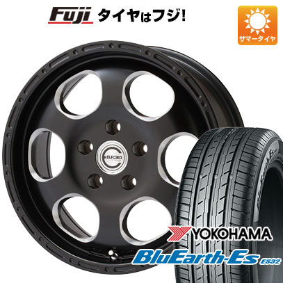 【新品国産5穴114.3車】 夏タイヤ ホイール4本セット 215/65R16 ヨコハマ ブルーアース ES32 エルフォード ブラッドストック 1P 16インチ :fuji 1310 121275 35502 35502:フジ スペシャルセレクション