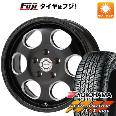 【新品国産5穴114.3車】 夏タイヤ ホイール4本セット 215/70R16 ヨコハマ ジオランダー A/T G015 RBL エルフォード ブラッドストック 1P 16インチ :fuji 1581 121275 24494 24494:フジ スペシャルセレクション