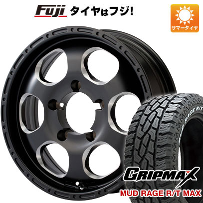 【新品】ジムニー 夏タイヤ ホイール４本セット 175/80R16 グリップマックス マッドレイジR/T MAX RWL(限定) エルフォード ブラッドストック 1P 16インチ :fuji 16701 121274 43256 43256:フジ スペシャルセレクション