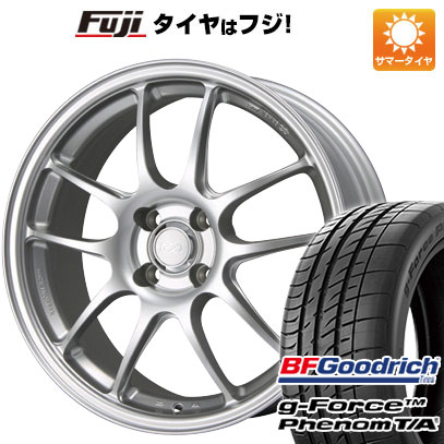 【新品国産4穴100車】 夏タイヤ ホイール４本セット 205/45R17 BFグッドリッチ(フジ専売) g FORCE フェノム T/A エンケイ PF01 17インチ :fuji 1669 150940 41269 41269:フジ スペシャルセレクション