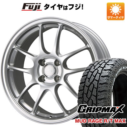 【新品国産4穴100車】 夏タイヤ ホイール４本セット 195/65R15 グリップマックス マッドレイジR/T MAX RWL(限定) エンケイ PF01 15インチ :fuji 11881 150927 33232 33232:フジ スペシャルセレクション