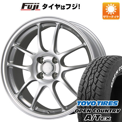 【新品】ライズ/ロッキー（ガソリン） 夏タイヤ ホイール4本セット 195/65R16 トーヨー オープンカントリー A/T EX エンケイ PF01 16インチ :fuji 21101 150938 34401 34401:フジ スペシャルセレクション