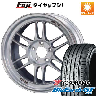 【新品国産4穴100車】 夏タイヤ ホイール４本セット 205/45R17 ヨコハマ ブルーアース GT AE51 エンケイ RP F1 17インチ :fuji 1669 151293 28546 28546:フジ スペシャルセレクション