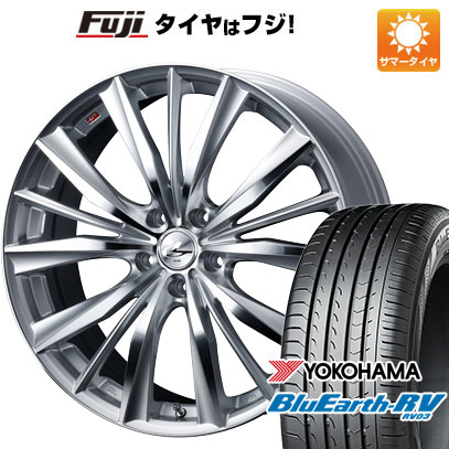 【パンク保証付】【新品国産5穴114.3車】 夏タイヤ ホイール4本セット 215/45R18 ヨコハマ ブルーアース RV 03 ウェッズ レオニス VX 18インチ :fuji 1130 136606 36867 36867:フジ スペシャルセレクション