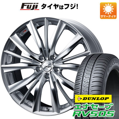 【新品国産5穴114.3車】 夏タイヤ ホイール4本セット 225/50R18 ダンロップ エナセーブ RV505 ウェッズ レオニス VX 18インチ :fuji 1301 136607 29330 29330:フジ スペシャルセレクション