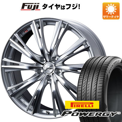 【新品国産5穴114.3車】 夏タイヤ ホイール４本セット 225/60R18 ピレリ パワジー ウェッズ レオニス WX 18インチ :fuji 1341 136609 36977 36977:フジ スペシャルセレクション