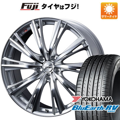 【パンク保証付】【新品国産5穴114.3車】 夏タイヤ ホイール4本セット 215/45R18 ヨコハマ ブルーアース RV 03 ウェッズ レオニス WX 18インチ :fuji 1130 136609 36867 36867:フジ スペシャルセレクション