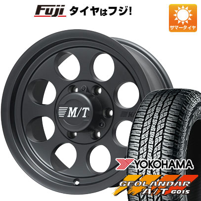 【新品国産6穴139.7車】 夏タイヤ ホイール4本セット 265/70R15 ヨコハマ ジオランダー A/T G015 RBL ミッキートンプソン クラシック3 15インチ｜fujidesignfurniture