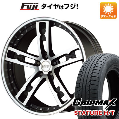 【新品国産5穴114.3車】 夏タイヤ ホイール4本セット 245/45R20 グリップマックス スタチャー H/T BSW（限定） エムズスピード FORGEDデザイン 555 20インチ :fuji 1481 95131 38307 38307:フジ スペシャルセレクション