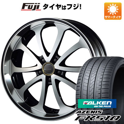 FALKEN（タイヤ） - 【新品国産車用 5穴114.3車】 夏タイア 車輪4本仕掛ける 265/35R22 ファルケン アゼニス FK510 SUV エムズスピード ジュノウ バベル 22in タイヤ、ホイール-車、バイク、自転車-自動車