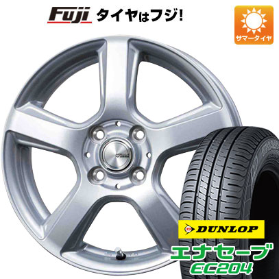 【新品国産4穴100車】 夏タイヤ ホイール4本セット 185/65R14 ダンロップ エナセーブ EC204 トピー シビラ V 88 14インチ :fuji 21961 61795 25604 25604:フジ スペシャルセレクション