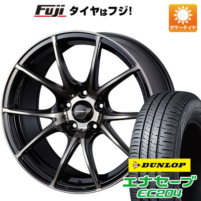 【新品国産5穴100車】 夏タイヤ ホイール4本セット 215/45R17 ダンロップ エナセーブ EC204 ウェッズ ウェッズスポーツ SA 10R 17インチ :fuji 1674 136506 25556 25556:フジ スペシャルセレクション