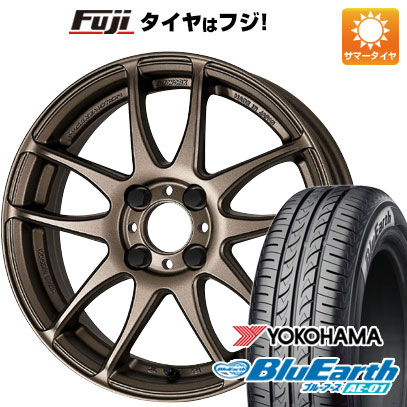 BluEarth 【新品国産車用 4穴100車】 夏タイヤ ホイール4本セット 175 