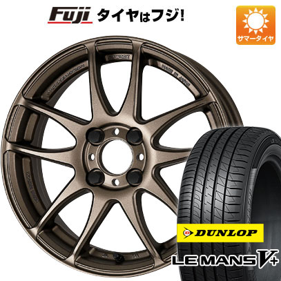 【新品国産5穴114.3車】 夏タイヤ ホイール4本セット 215/45R17 ダンロップ ルマン V+(ファイブプラス) ワーク エモーション CR kiwami 17インチ :fuji 1781 142122 40682 40682:フジ スペシャルセレクション