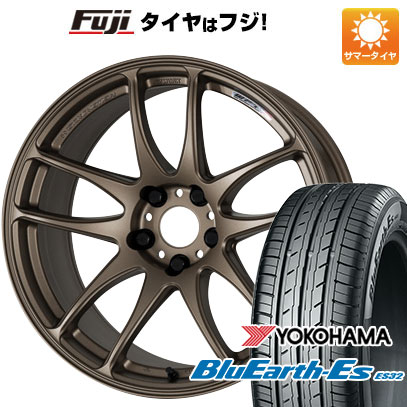 【新品国産5穴114.3車】 夏タイヤ ホイール4本セット 215/45R18 ヨコハマ ブルーアース ES32 ワーク エモーション CR kiwami 18インチ :fuji 1130 141889 35468 35468:フジ スペシャルセレクション