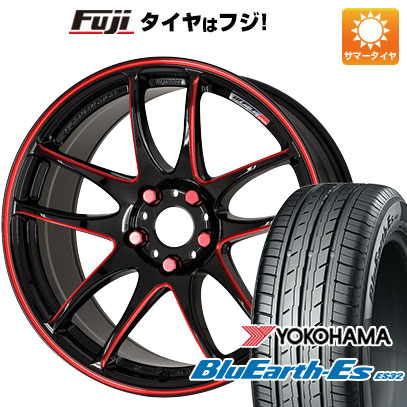 【新品国産5穴114.3車】 夏タイヤ ホイール4本セット 225/50R17 ヨコハマ ブルーアース ES32 ワーク エモーション CR kiwami 17インチ :fuji 1844 142133 35480 35480:フジ スペシャルセレクション