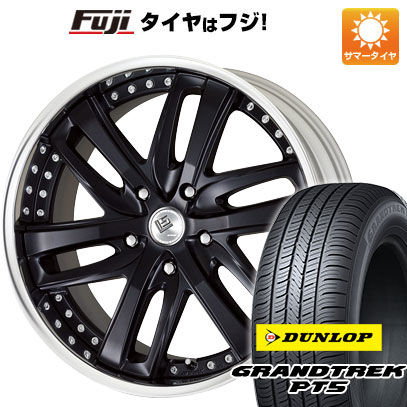 【新品】ランクル200 夏タイヤ ホイール4本セット 285/50R20 ダンロップ グラントレック PT5 ワーク LS ブライトリングSUV 20インチ :fuji 13401 140417 40837 40837:フジ スペシャルセレクション