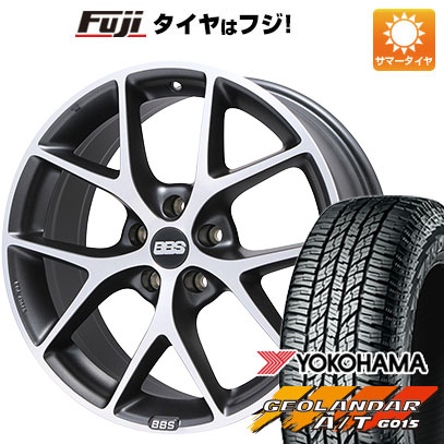 【新品国産5穴114.3車】 夏タイヤ ホイール４本セット 225/60R17 ヨコハマ ジオランダー A/T G015 OWL/RBL BBS GERMANY SR 17インチ :fuji 1845 152886 34892 34892:フジ スペシャルセレクション