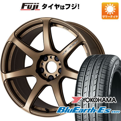 BluEarth 【新品国産車用 5穴114.3車】 夏タイヤ ホイール4本セット 