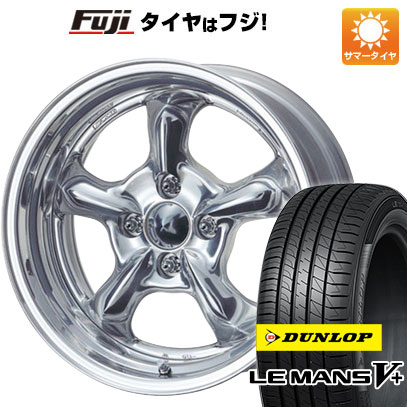 【新品国産4穴100車】 夏タイヤ ホイール4本セット 195/65R15 ダンロップ ルマン V+(ファイブプラス) ワーク グッカーズ HEMI 15インチ :fuji 11881 145489 40670 40670:フジ スペシャルセレクション