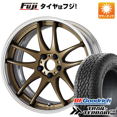 【新品国産5穴114.3車】 夏タイヤ ホイール4本セット 225/65R17 BFグッドリッチ トレールテレーンT/A ORWL ワーク エモーション CR 2P 17インチ :fuji 2182 142118 36785 36785:フジ スペシャルセレクション