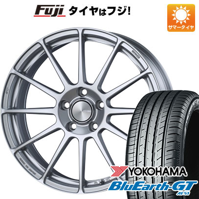 【新品国産5穴114.3車】 夏タイヤ ホイール４本セット 215/45R18 ヨコハマ ブルーアース GT AE51 エンケイ PF03 18インチ :fuji 1130 151009 29315 29315:フジ スペシャルセレクション