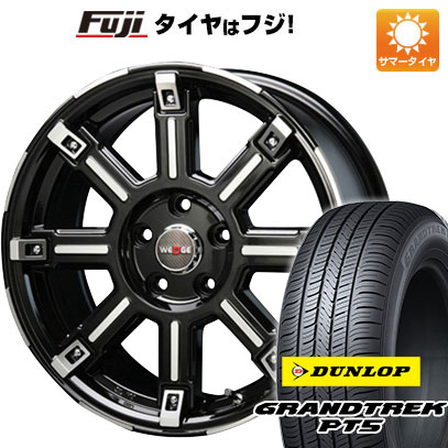 【新品国産5穴114.3車】 夏タイヤ ホイール4本セット 215/65R16 ダンロップ グラントレック PT5 ブレスト バーンズテック エッジストリーム 16インチ :fuji 1310 126153 40814 40814:フジ スペシャルセレクション