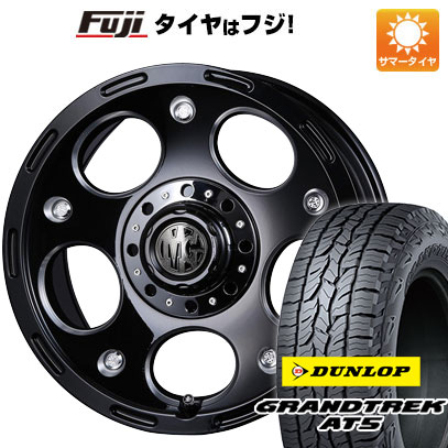 【新品国産6穴139.7車】 夏タイヤ ホイール4本セット 265/70R17 ダンロップ グラントレック AT5 クリムソン マーテルギア(MG) デーモン【限定】 17インチ :fuji 11822 83182 41040 41040:フジ スペシャルセレクション