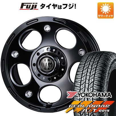 【新品国産6穴139.7車】 夏タイヤ ホイール4本セット 285/70R17 ヨコハマ ジオランダー A/T G015 OWL/RBL クリムソン デーモン【限定】 17インチ :fuji 11822 83182 41222 41222:フジ スペシャルセレクション