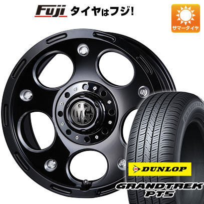 【新品国産6穴139.7車】 夏タイヤ ホイール4本セット 265/70R17 ダンロップ グラントレック PT5 クリムソン マーテルギア(MG) デーモン【限定】 17インチ :fuji 11822 83181 40835 40835:フジ スペシャルセレクション