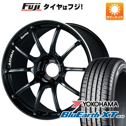 【新品国産車用 5穴114.3車】 夏タイヤ ホイール4本セット 225/50R18 ヨコハマ ブルーアース XT AE61 ヨコハマ アドバンレーシング RZII 18インチ