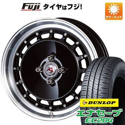 【新品国産4穴100車】 夏タイヤ ホイール4本セット 195/50R16 ダンロップ エナセーブ EC204 クリムソン RS DP CUPモノブロック 16インチ :fuji 1502 151857 25564 25564:フジ スペシャルセレクション