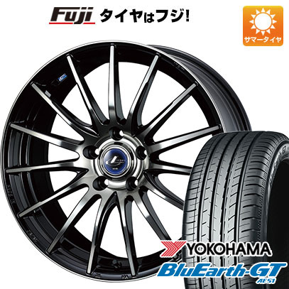 【新品国産5穴114.3車】 夏タイヤ ホイール4本セット 215/50R17 ヨコハマ ブルーアース GT AE51 ウェッズ レオニス NAVIA 05 17インチ :fuji 1842 136543 28552 28552:フジ スペシャルセレクション