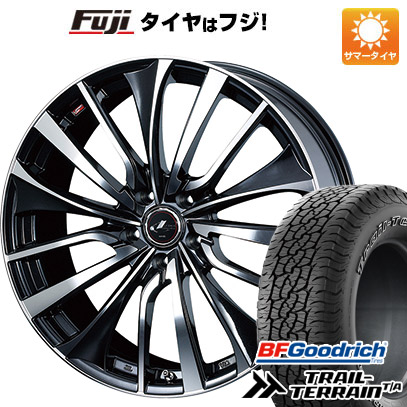 【新品国産5穴100車】 夏タイヤ ホイール4本セット 225/55R18 BFグッドリッチ トレールテレーンT/A ORBL ウェッズ レオニス VT 18インチ :fuji 2288 136603 36808 36808:フジ スペシャルセレクション