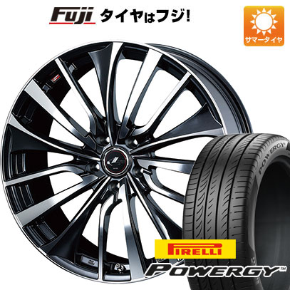 【新品国産5穴114.3車】 夏タイヤ ホイール4本セット 205/50R17 ピレリ パワジー ウェッズ レオニス VT 17インチ :fuji 1672 136555 38262 38262:フジ スペシャルセレクション