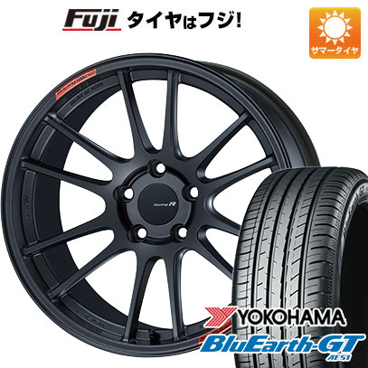 【新品国産5穴114.3車】 夏タイヤ ホイール４本セット 215/45R18 ヨコハマ ブルーアース GT AE51 エンケイ GTC01 RR 18インチ :fuji 1130 150802 29315 29315:フジ スペシャルセレクション