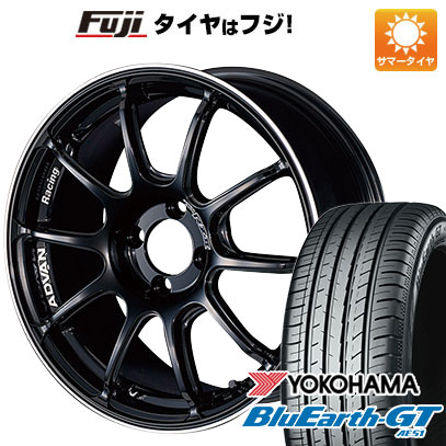 【新品国産4穴100車】 夏タイヤ ホイール４本セット 195/55R15 ヨコハマ ブルーアース GT AE51 ヨコハマ アドバンレーシング RZII 15インチ :fuji 1848 84051 33215 33215:フジ スペシャルセレクション